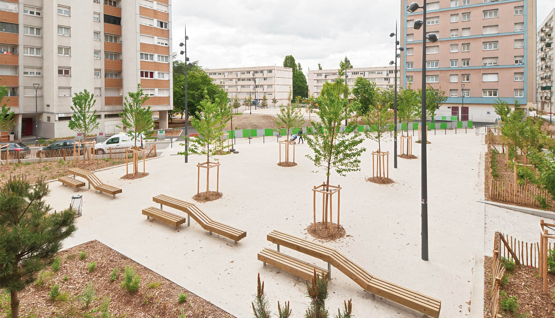 Agence Hyl — Quartier de la Noue, Montreuil